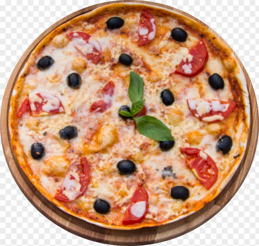 Pizza Sicilian Italian Cuisine Marinara Sauce Margherita PNG
