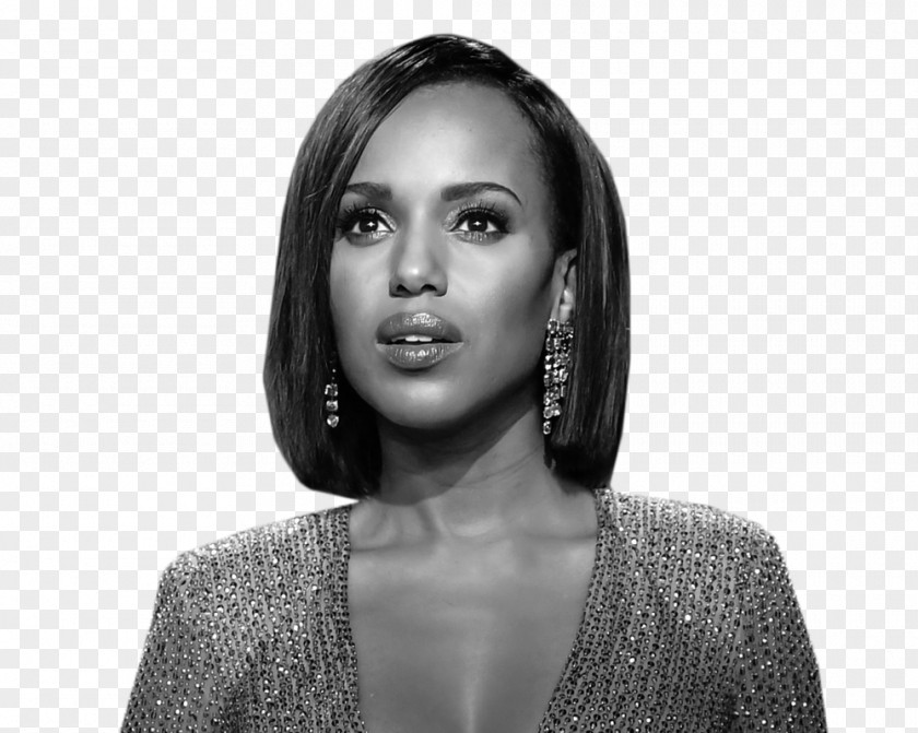 RUSSIA 2018 Kerry Washington Black And White Monochrome Photography Portrait PNG