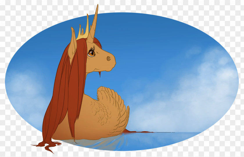 Swan Princess Horse Unicorn Cartoon Snout PNG