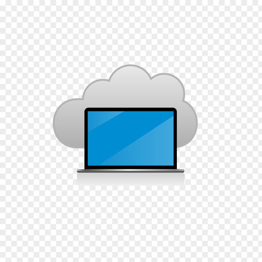 Vector Computer Cloud Laptop Computing Euclidean PNG