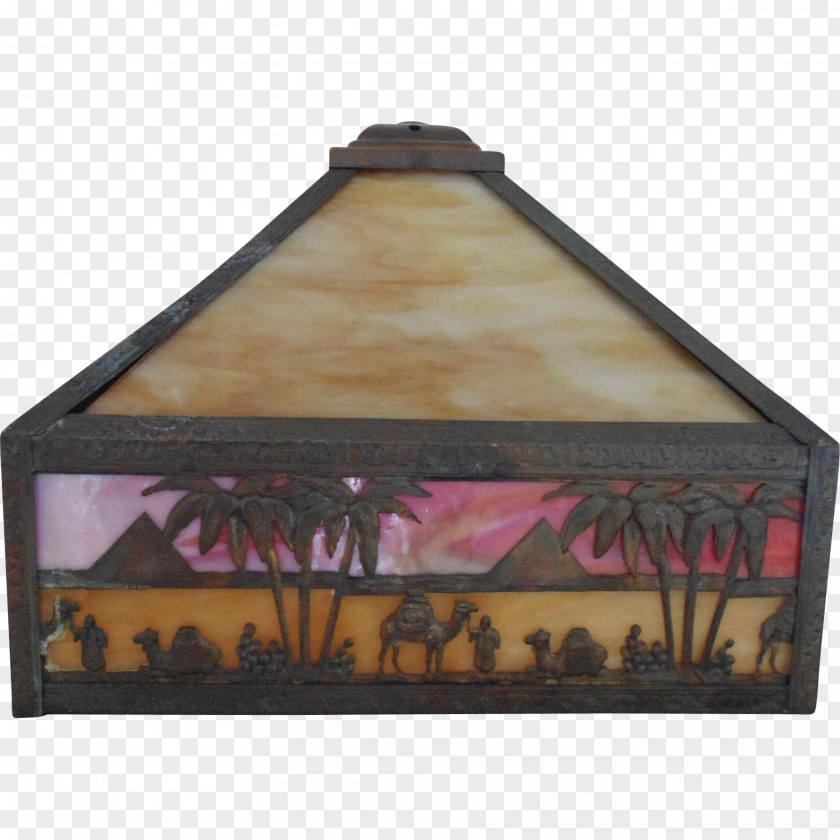 Camels Light Fixture Lamp Shades Stained Glass Pendant PNG