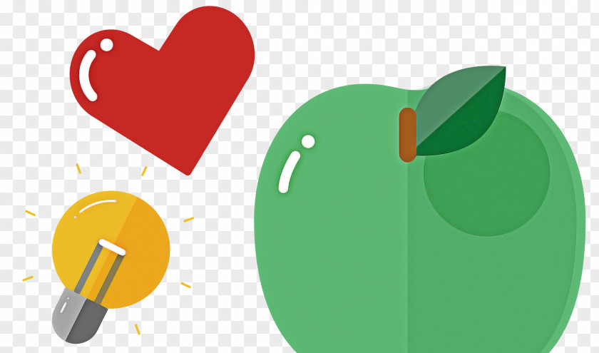Logo Heart Green Leaf Plant PNG