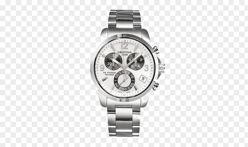 Snow Iron Nappi With Chronograph Sports Watch Strap Certina Kurth Frxe8res PNG