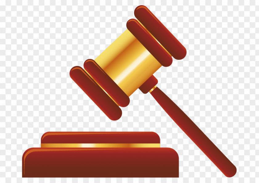 Vector Method Hammer Court Judge PNG