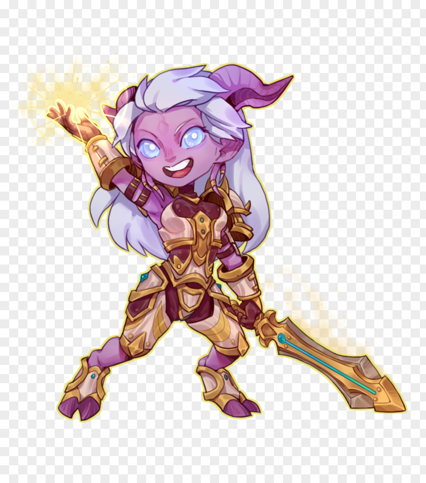 World Of Warcraft Draenei Drawing Paladin Art PNG