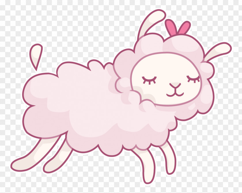 Cute Sheep Drawing Line Art /m/02csf Clip PNG