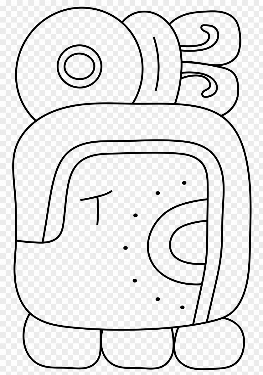 Design Maya Civilization Line Art Black And White Ancient PNG