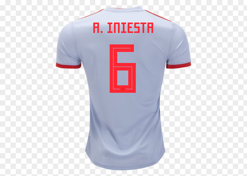 Football 2018 World Cup Spain National Team Real Madrid C.F. Jersey Player PNG