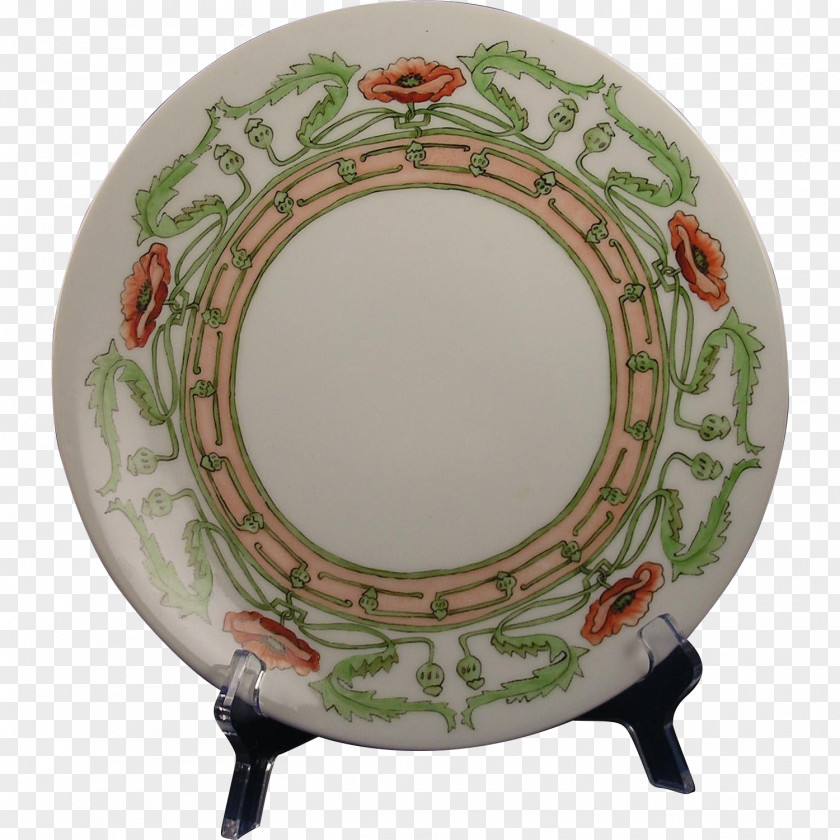 Hand-painted London Plate Platter Porcelain Saucer Tableware PNG