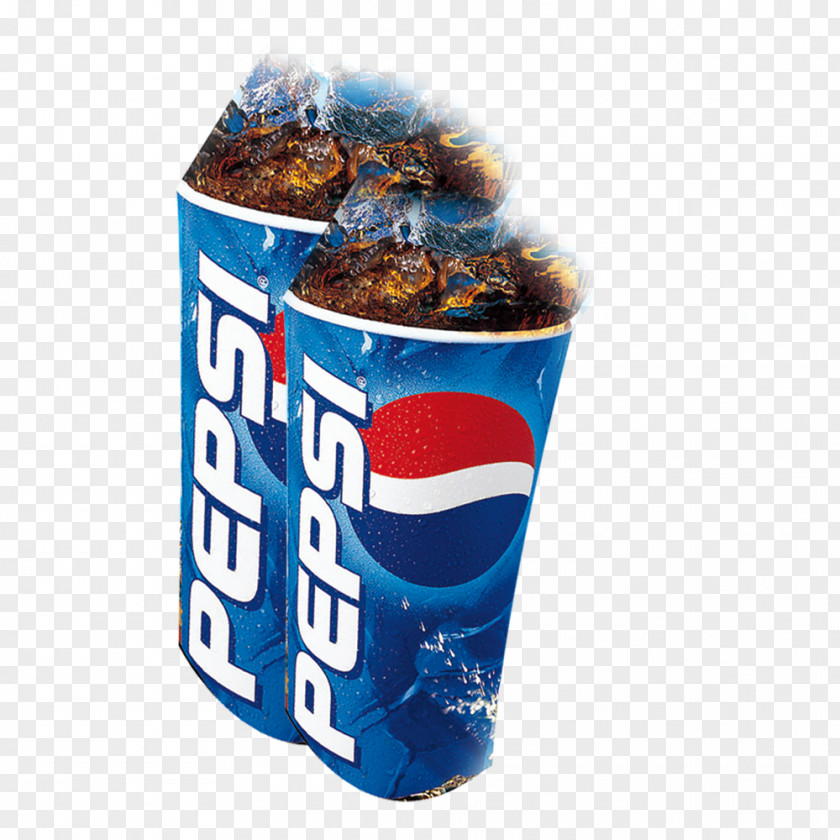 Pepsi KFC Blue Soft Drink Cola PNG