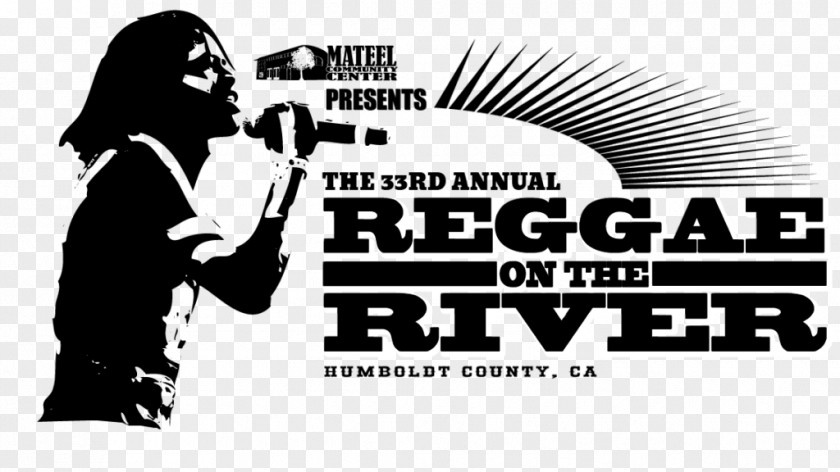 Reggae On The River Festival Microphone Logo PNG