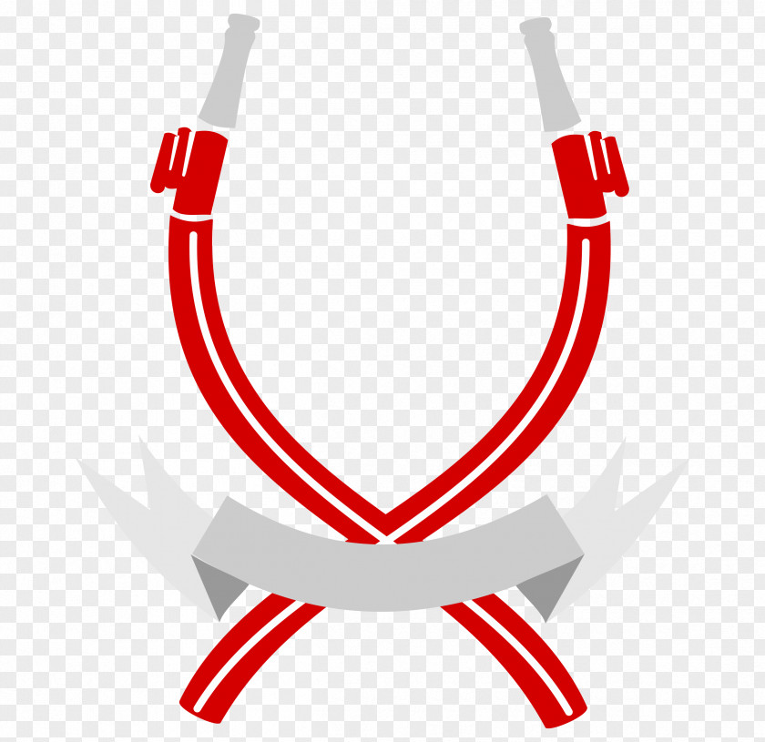 Ribbon Hose Firefighter Clip Art PNG