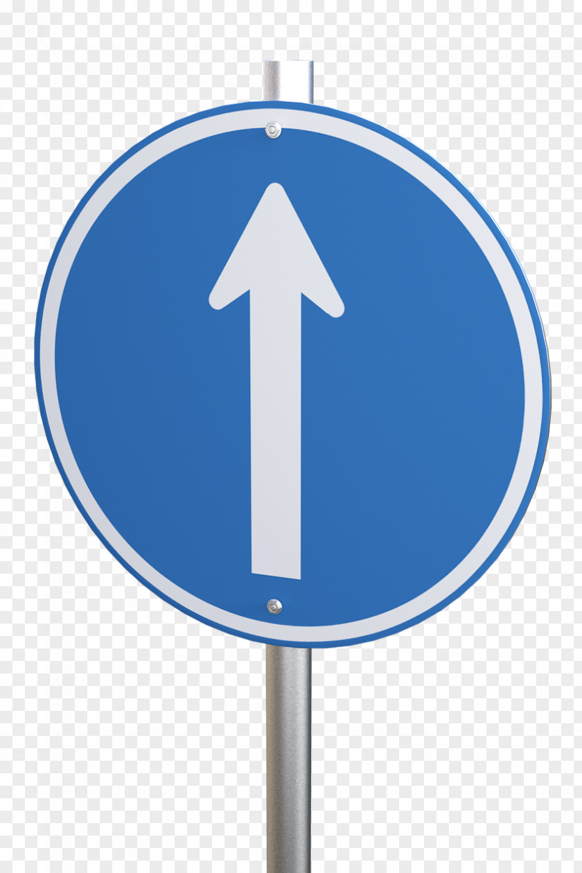 Road Traffic Sign One-way PNG