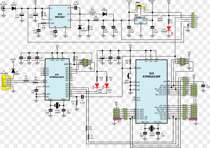 Scientific Circuit Diagram Electronic Integrated Layout Printed Board Wiring Circuits & Chips PNG