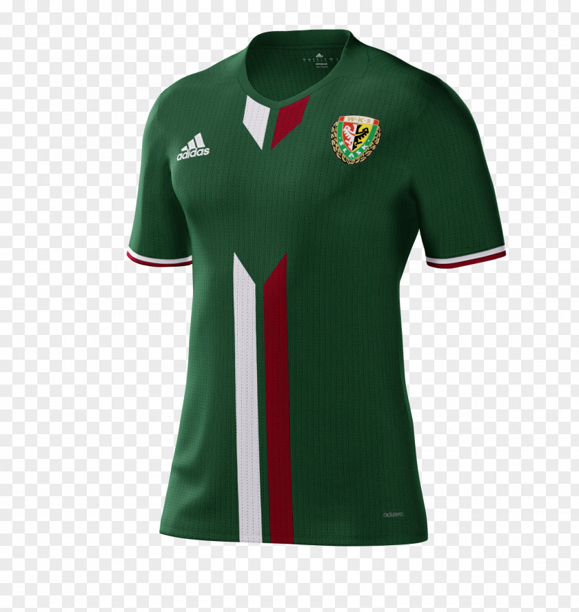 T-shirt Iraq National Football Team Śląsk Wrocław Adidas PNG