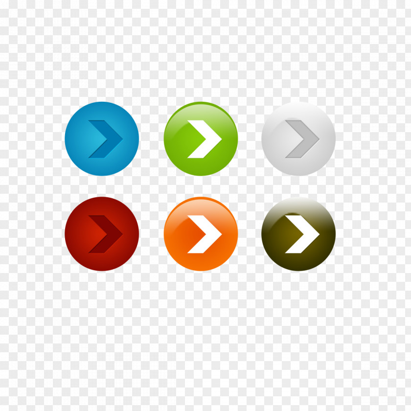 Scroll Arrow Button Web Download Icon PNG