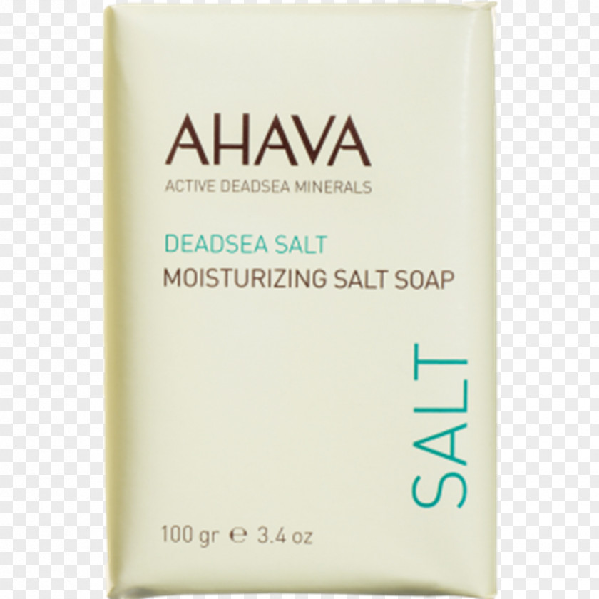 Soap Dead Sea Salt AHAVA Cosmetics PNG