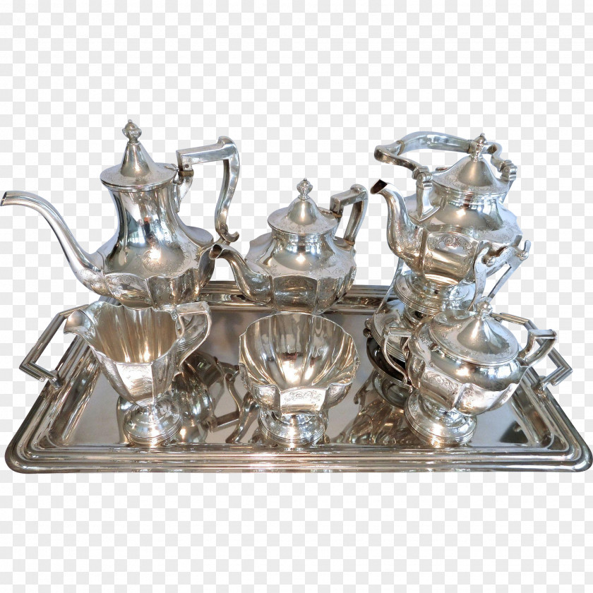 Tennessee Teapot Silver Kettle PNG