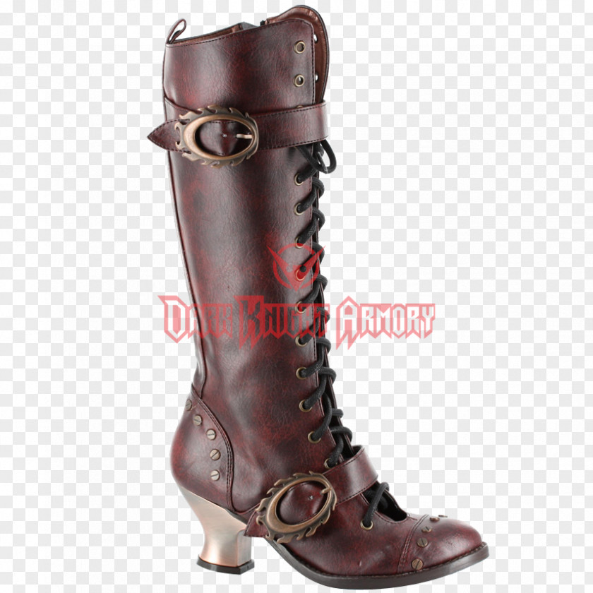 Boot Steampunk Knee-high Shoe Slipper PNG