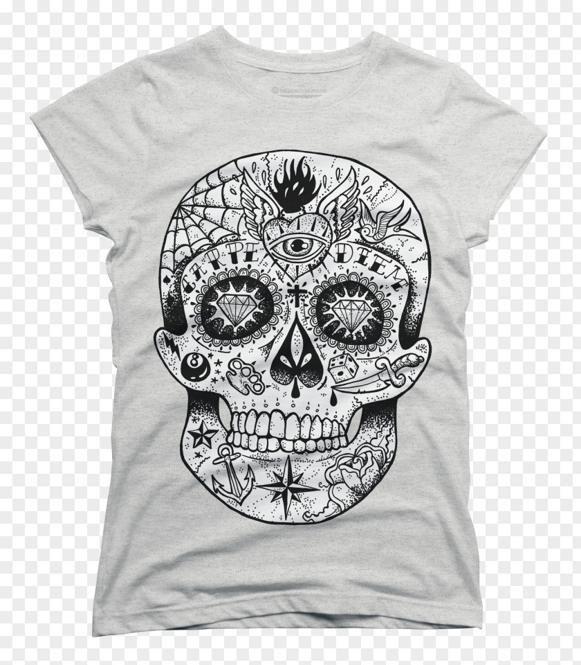 Calavera T-shirt Clothing Fashion Hoodie Sleeve PNG
