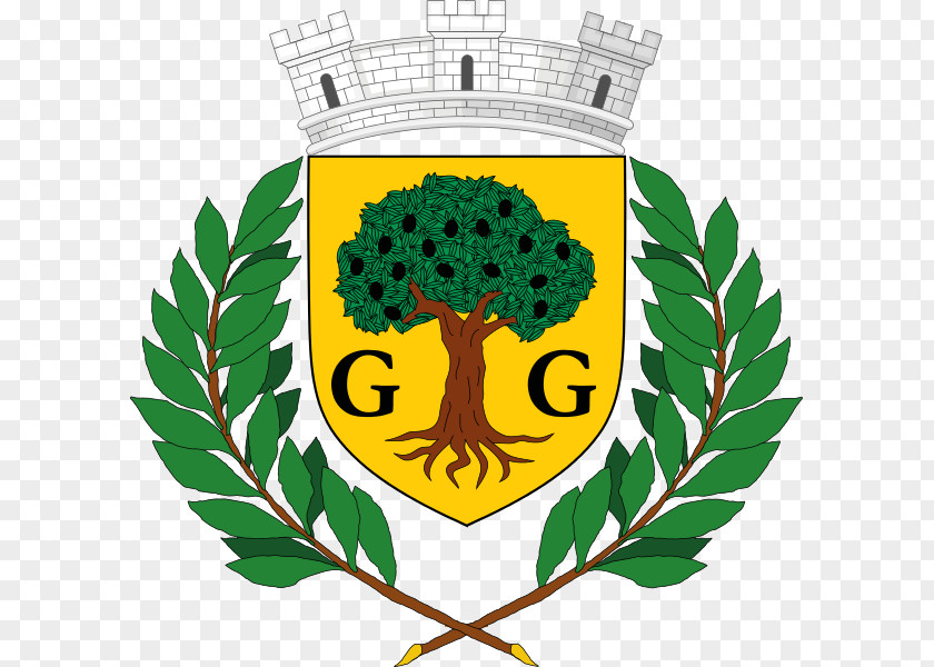 Crowm Gignac-la-Nerthe Administrative Division City Alps Departments Of France PNG