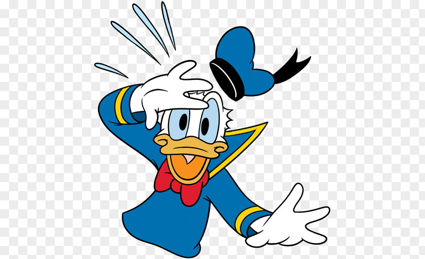 Donald Duck Clip Art Telegram Sticker PNG