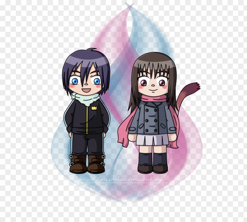 Noragami Character Figurine Fiction Animated Cartoon PNG