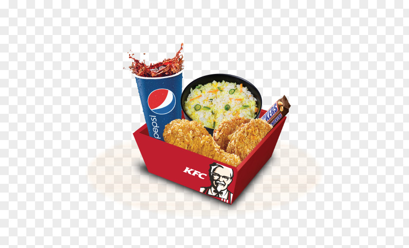 Rice Box KFC Fast Food Crispy Fried Chicken Hamburger Buffalo Wing PNG
