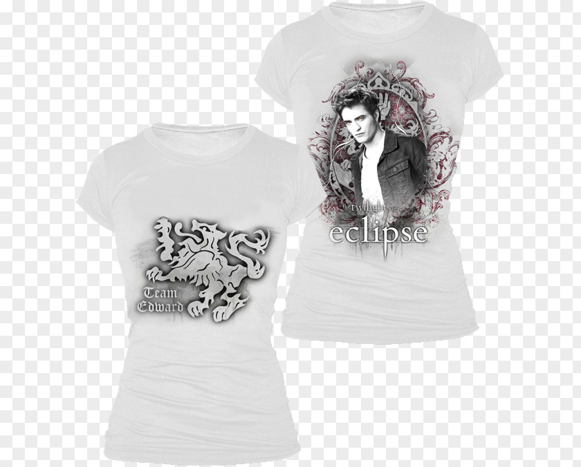 T-shirt Edward Cullen Sleeve Bluza Neck PNG