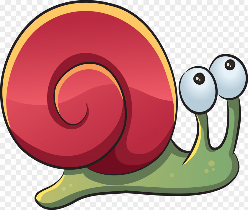 Cartoon Snail Drawing Sea PNG