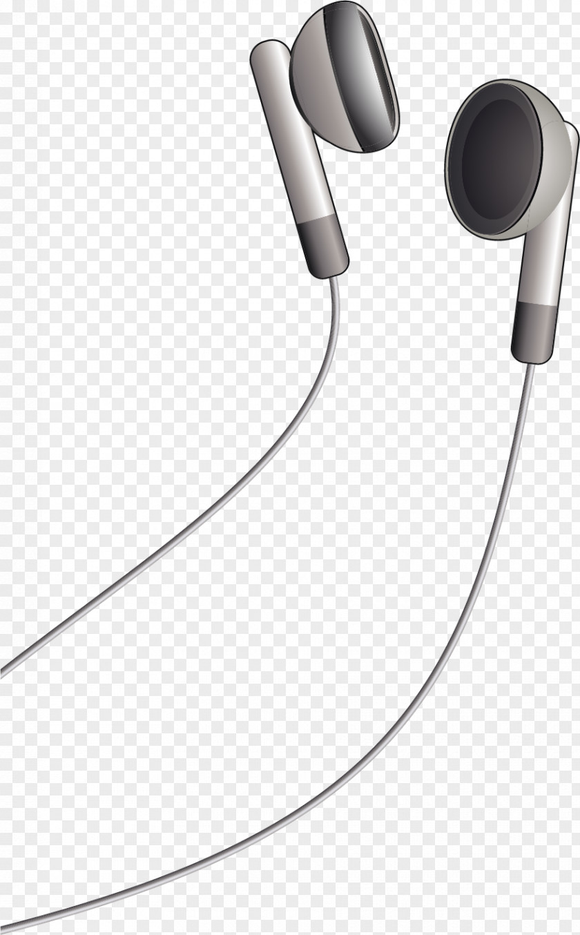 Hand Drawn Vector Headphones Euclidean PNG