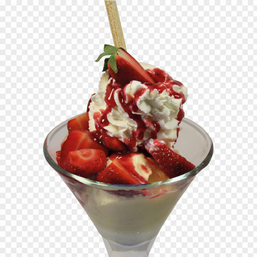 Ice Cream Sundae Knickerbocker Glory Parfait Stadt-Cafe-Lutz PNG