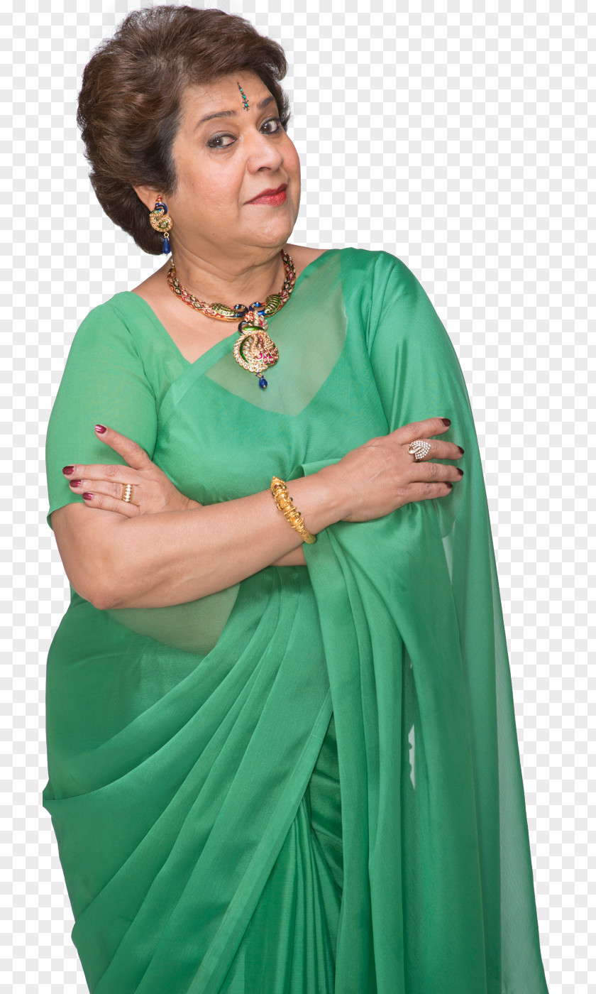 India Tannishtha Chatterjee UNindian Kumud Merani Binky Aunty Sari PNG
