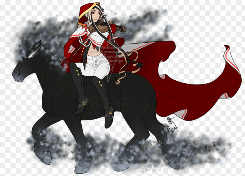 Little Red Riding Hood Werewolf Horse Character Fiction PNG