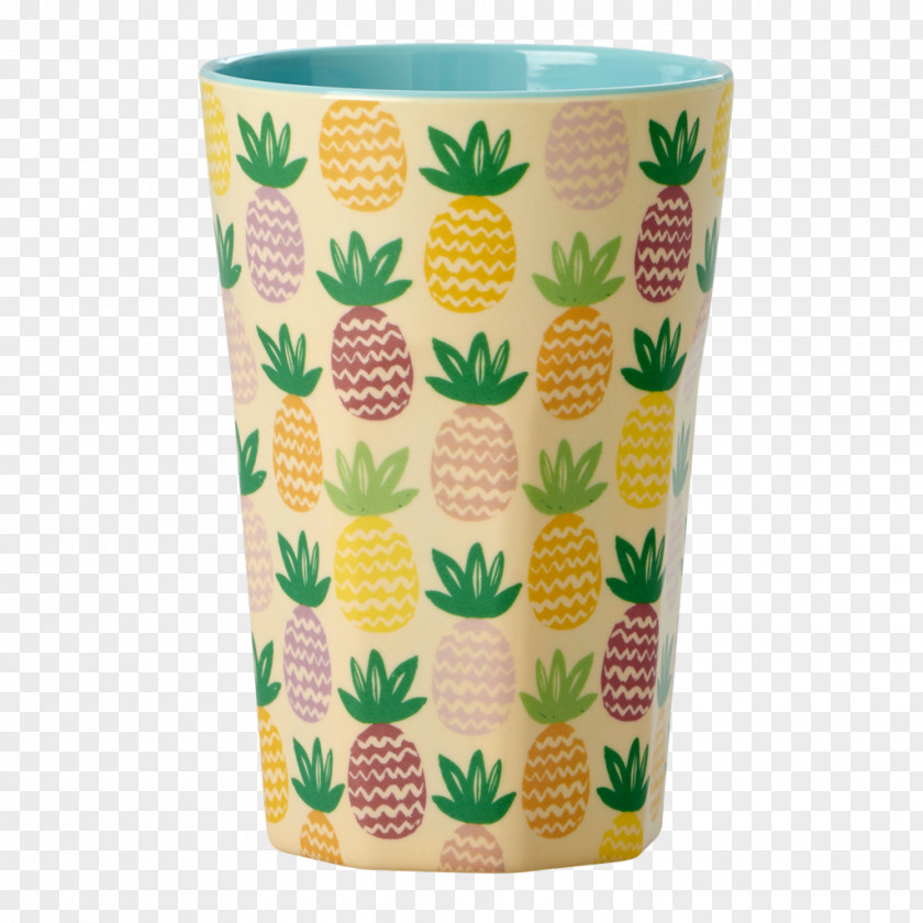 Rice Made Pineapple: Chinese Version Melamine Smoothie Cup PNG