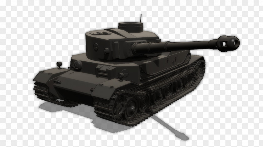 Tank Churchill Self-propelled Artillery Gun Turret PNG
