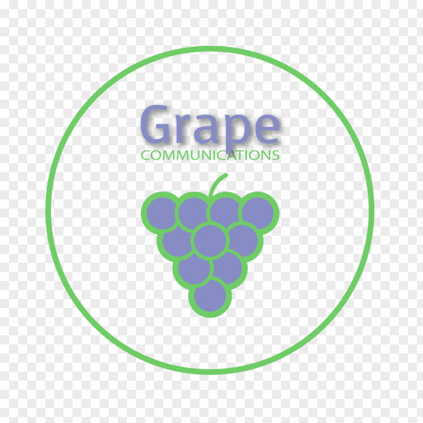 Tempting Grapes Logo Brand Green Font PNG
