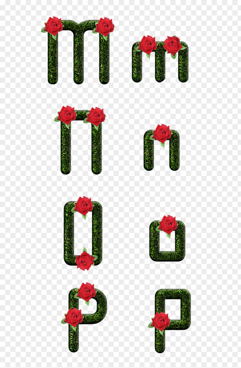 26 Letters Wordart Letter Alphabet Green PNG