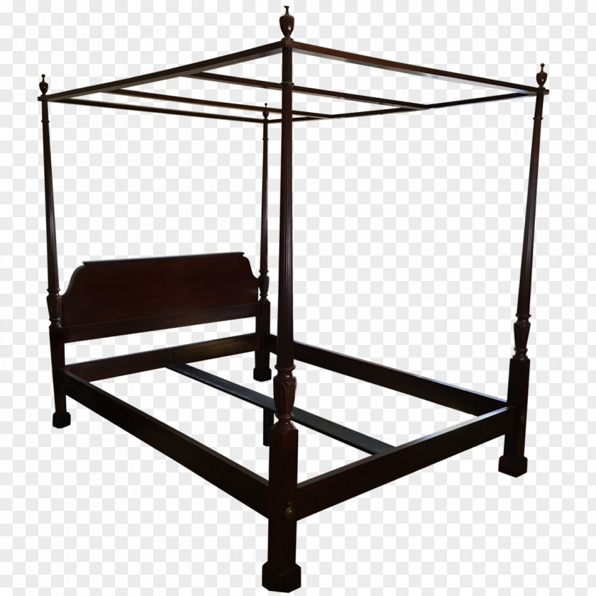 Bed Four-poster Frame Table Furniture PNG