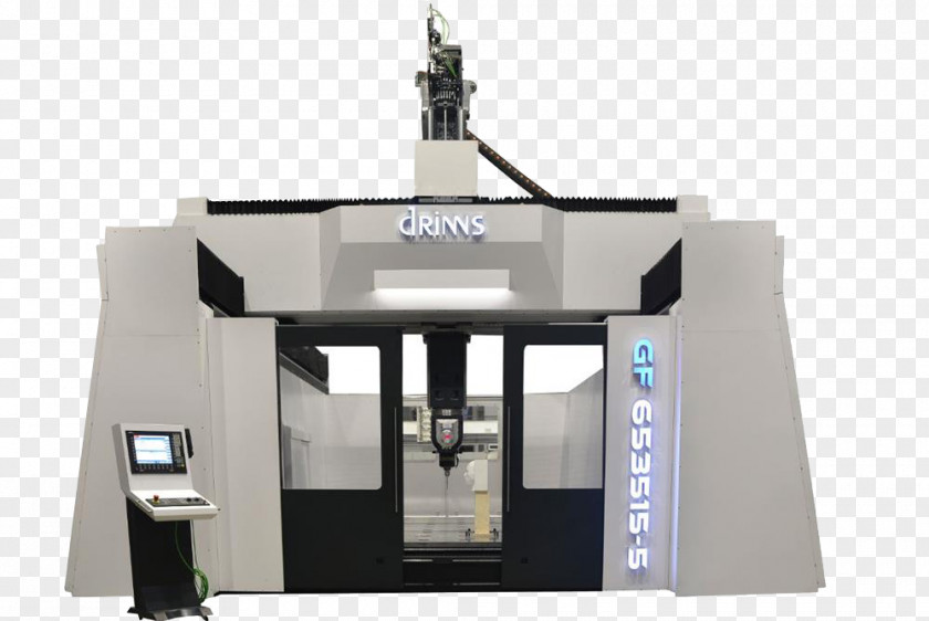 Gantry-Antrieb Manufacturing Milling Machine Computer Numerical Control Machining PNG