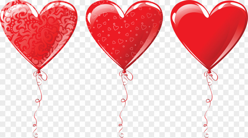 Heart Ballon Balloon Shape Clip Art PNG