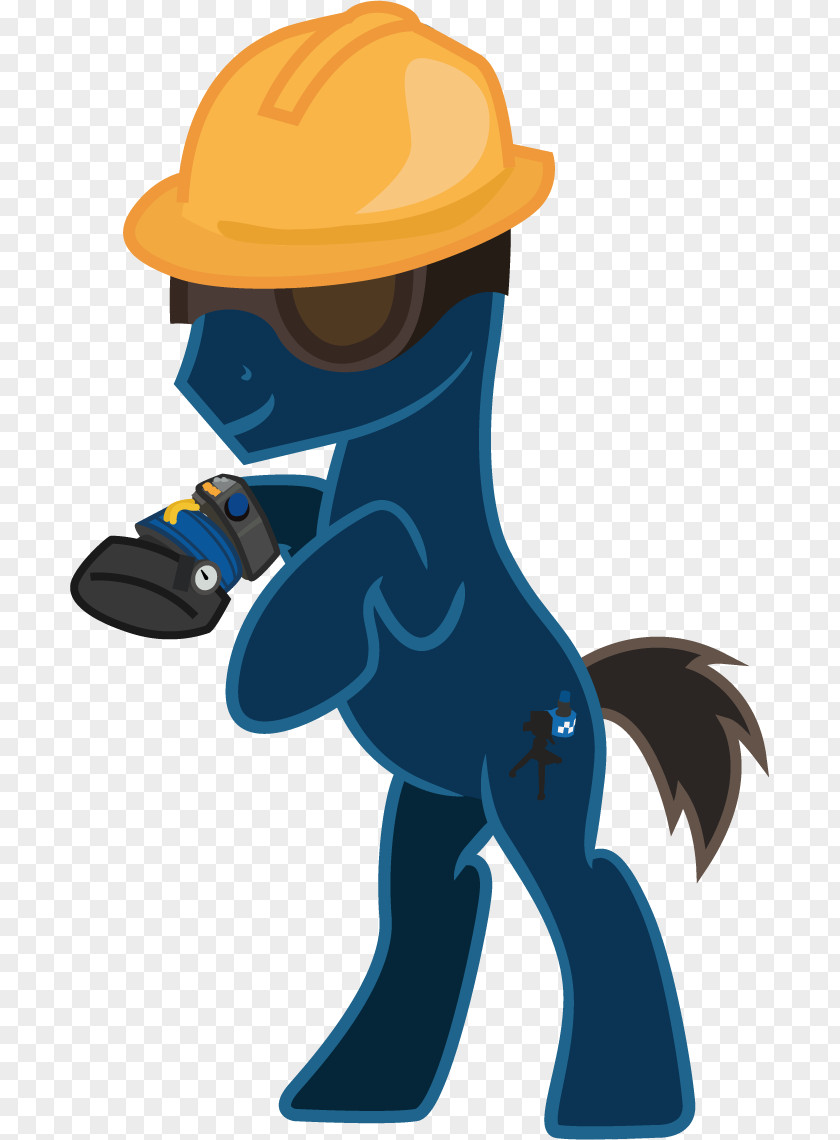 Horse My Little Pony Team Fortress 2 Engineer PNG