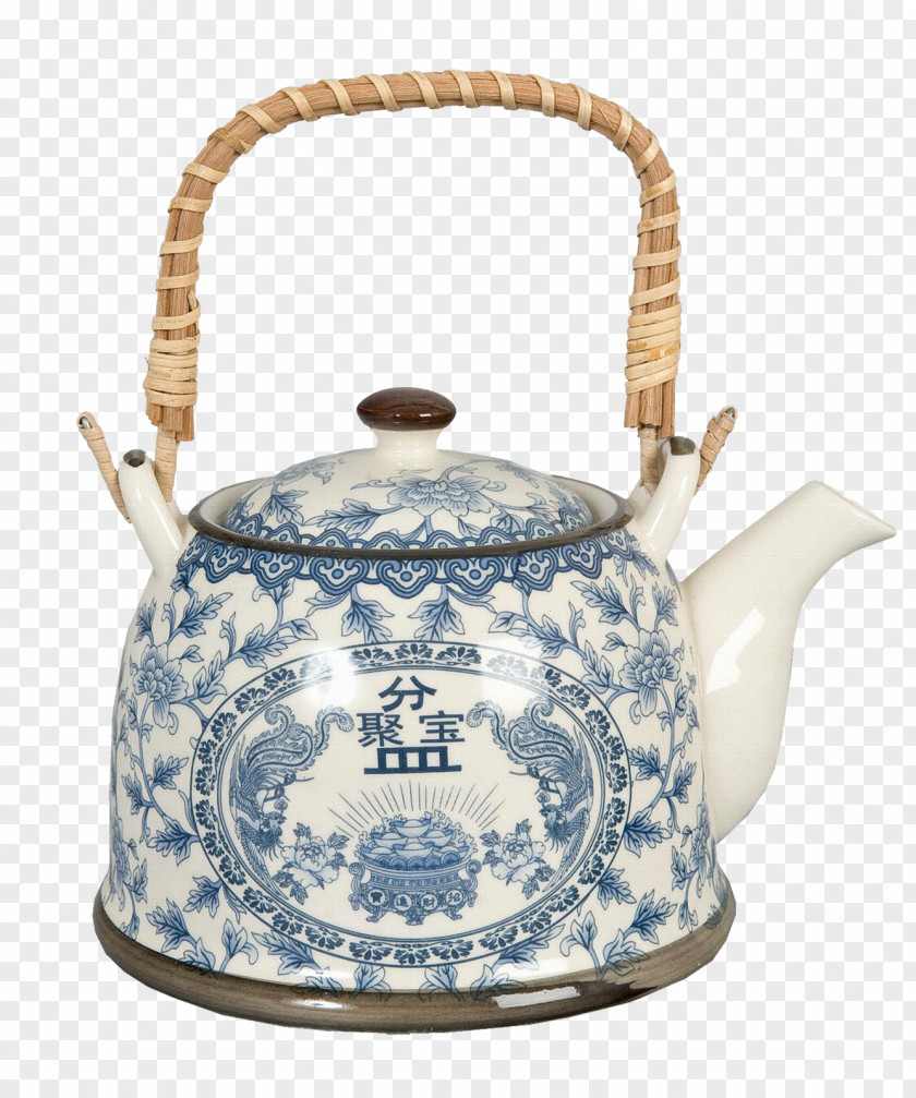 Kettle Teapot Pottery Ceramic Porcelain PNG