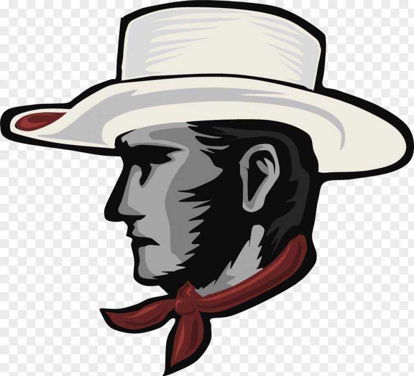 Logo Concept Football Gaucho Art Cowboy Hat Clip PNG