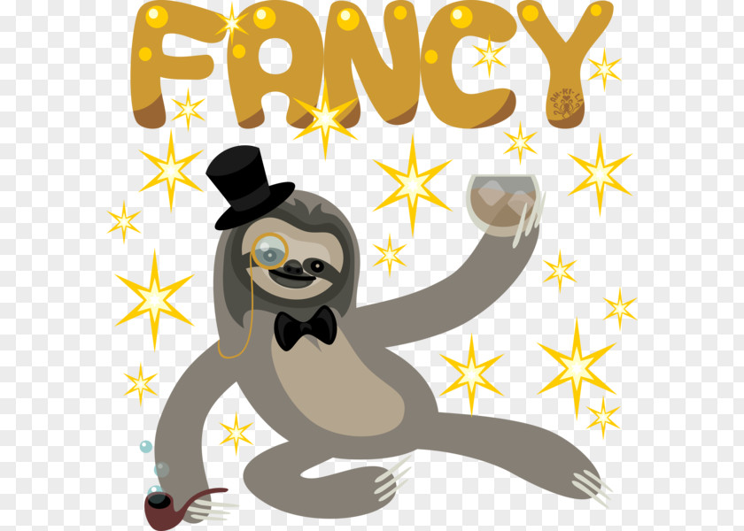 Sloth Fancy Art The New Classic PNG