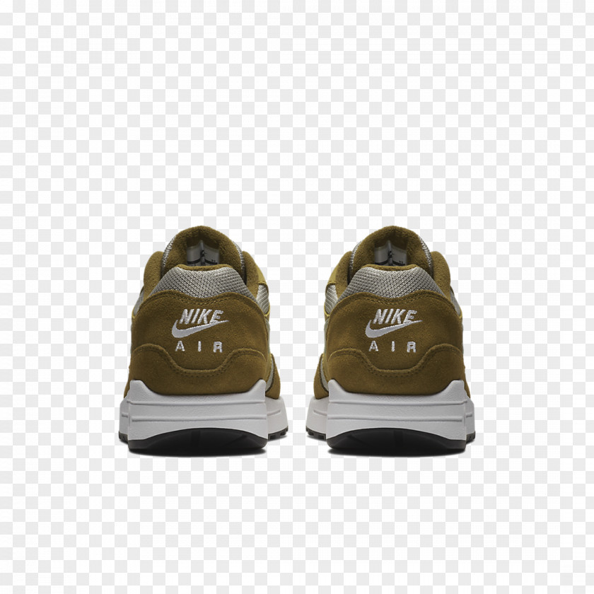 Nike Air Max Sneakers Shoe Green Curry PNG