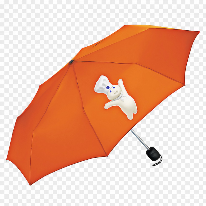 Orange Rain Fox Cartoon PNG