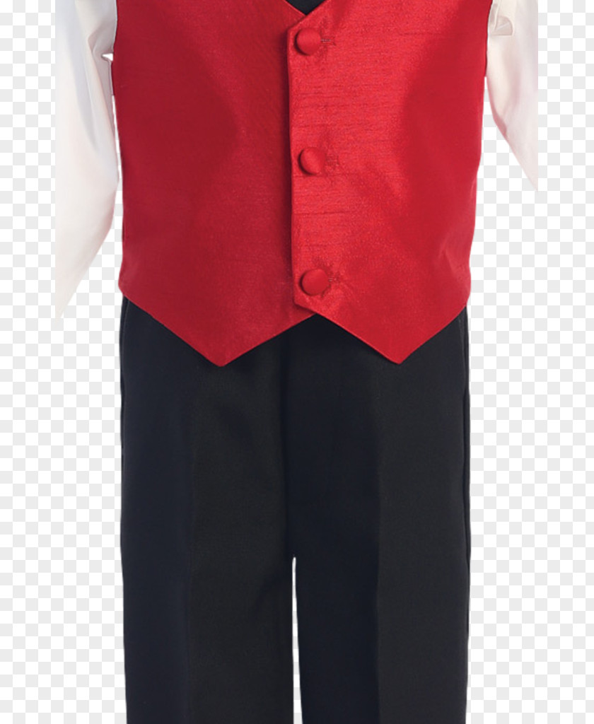 Red Undershirt Formal Wear Tuxedo Little Black Dress Waistcoat PNG