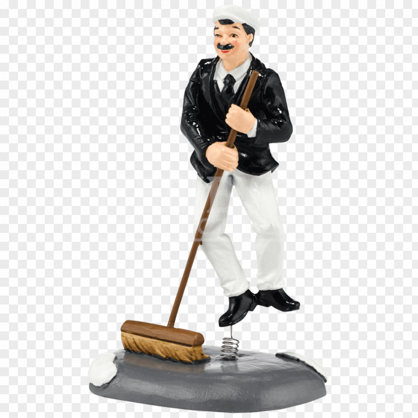 Street Sweeper Figurine Department 56 Profession PNG