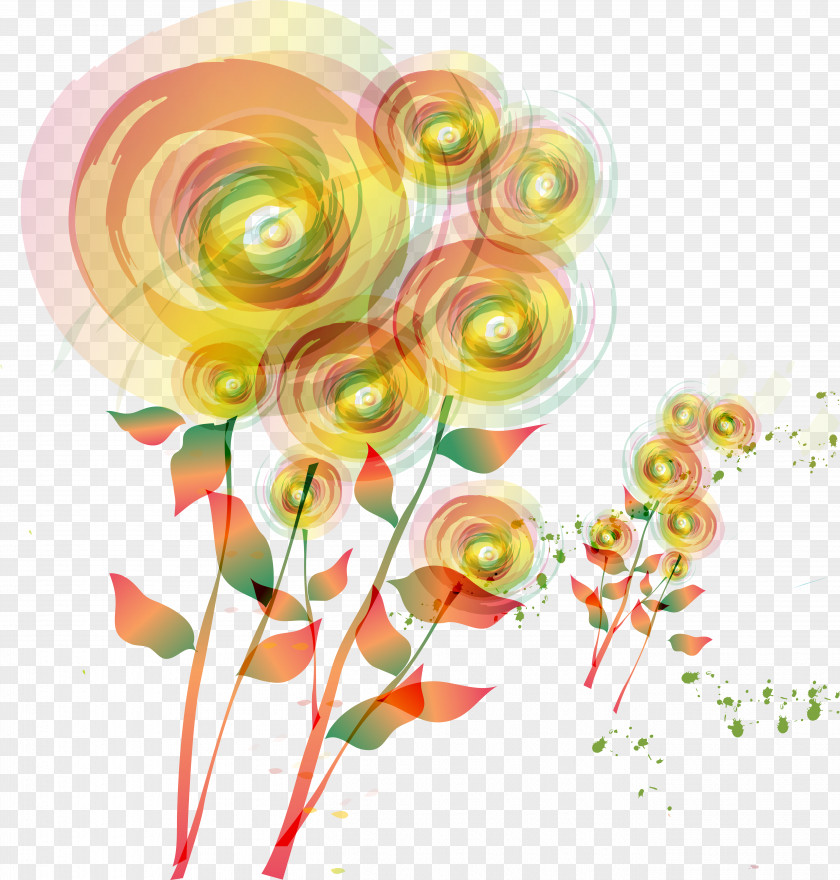 Design Floral Clip Art PNG
